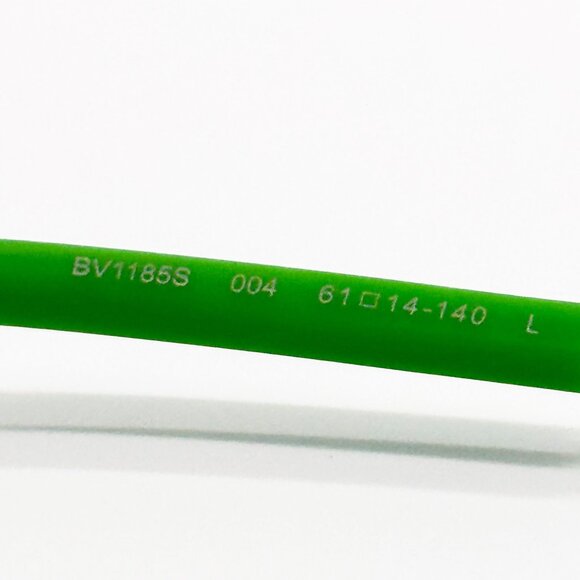 NEW BOTTEGA VENETA SUNGLASSES BV1185S 004 AVIATOR GREEN WOMEN EYEWEAR - Picture 8 of 10